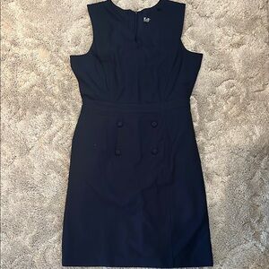 Navy Sleeveless Dress